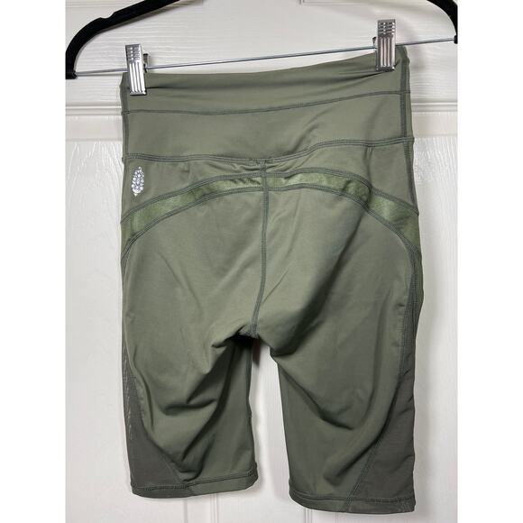 Free People Movement Womens XS Bike Shorts Olive Green Athleisure Sporty Gym - Picture 4 of 8